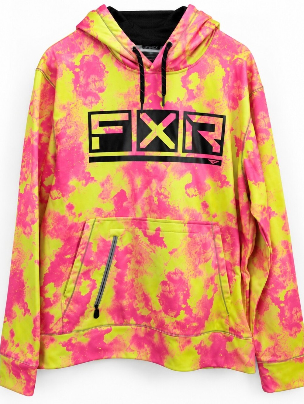 FXR Neon Pink & Yellow Hoodie